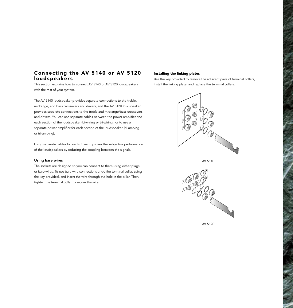 Linn AV Loudspeaker User Manual | Page 23 / 44