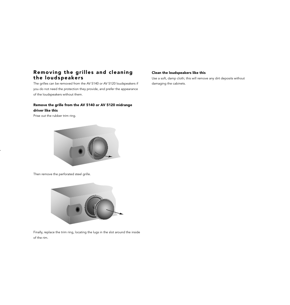 Linn AV Loudspeaker User Manual | Page 26 / 44