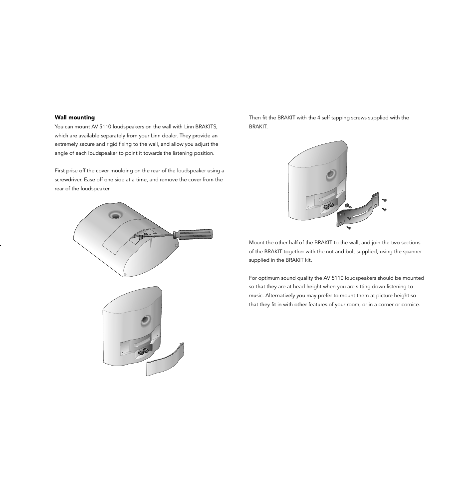Linn AV Loudspeaker User Manual | Page 28 / 44
