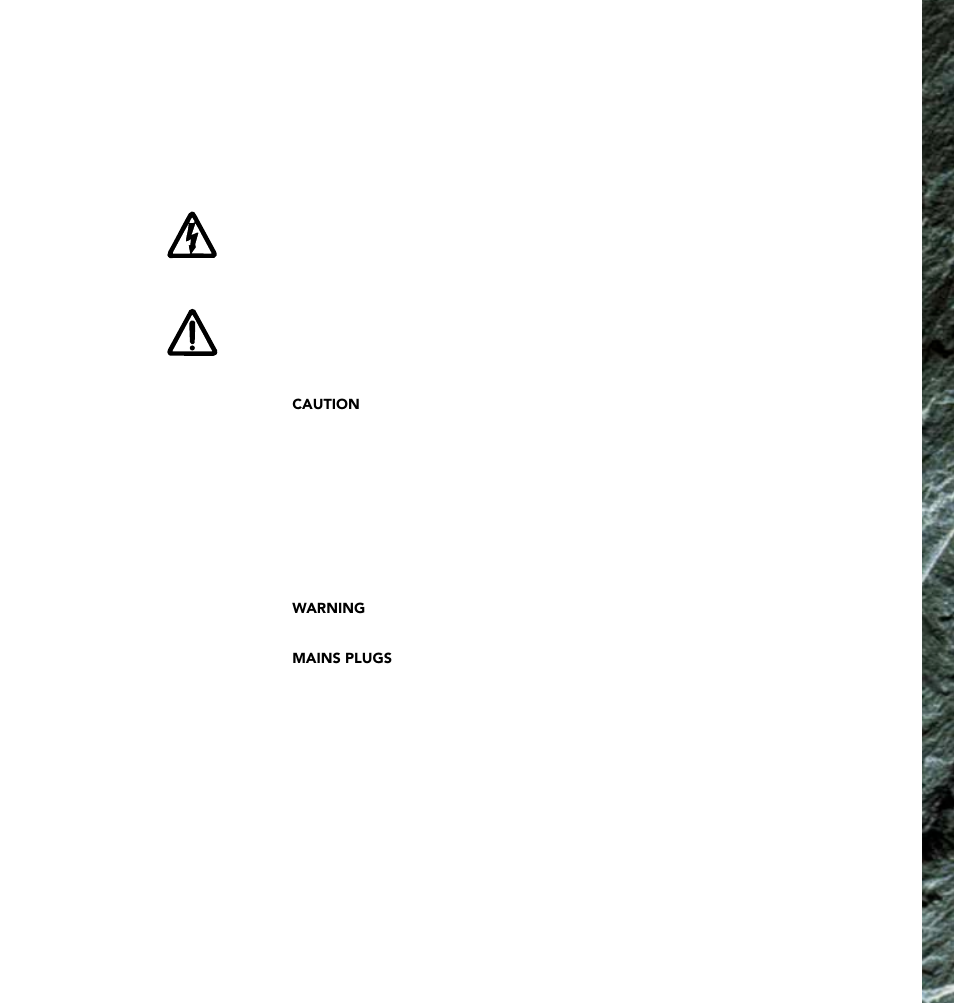 Important safety information, Ipr ef ace | Linn AV Loudspeaker User Manual | Page 3 / 44