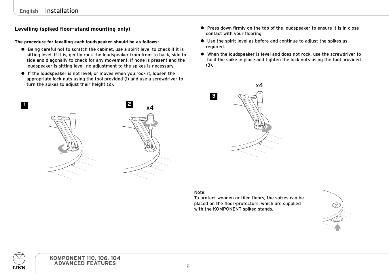 Linn 110 User Manual | Page 5 / 9