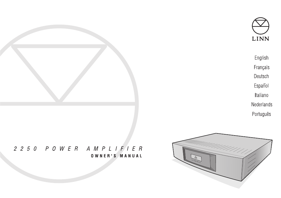 Linn 2250 User Manual | 10 pages