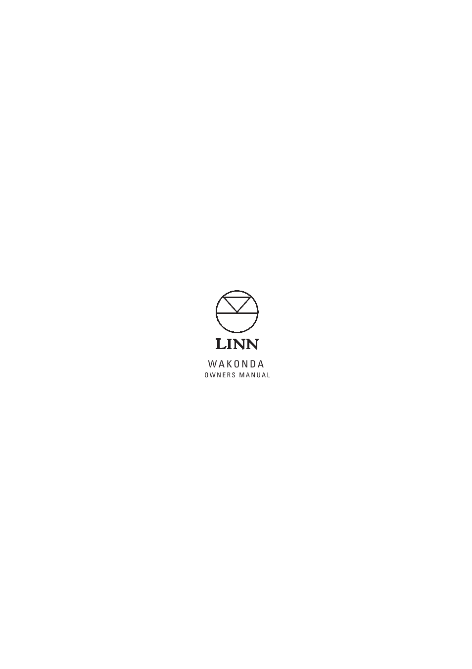 Linn WAKONDA User Manual | 24 pages