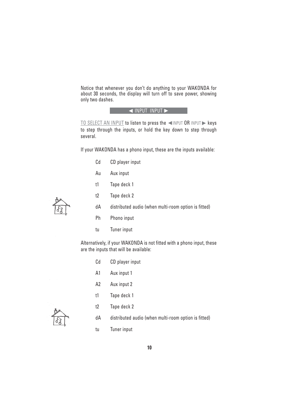 Linn WAKONDA User Manual | Page 16 / 24