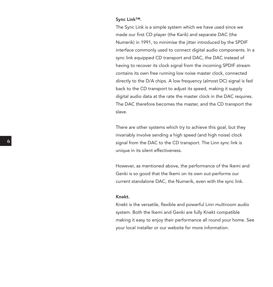 Linn IKEMI & GENKI User Manual | Page 14 / 39