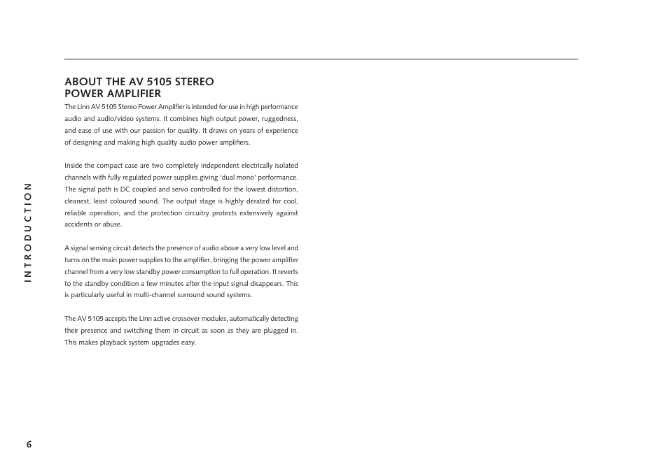 Linn AV 5105 User Manual | Page 12 / 22