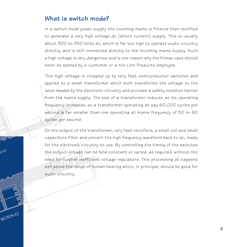 What is switch mode | Linn 500 Solo User Manual | Page 13 / 33