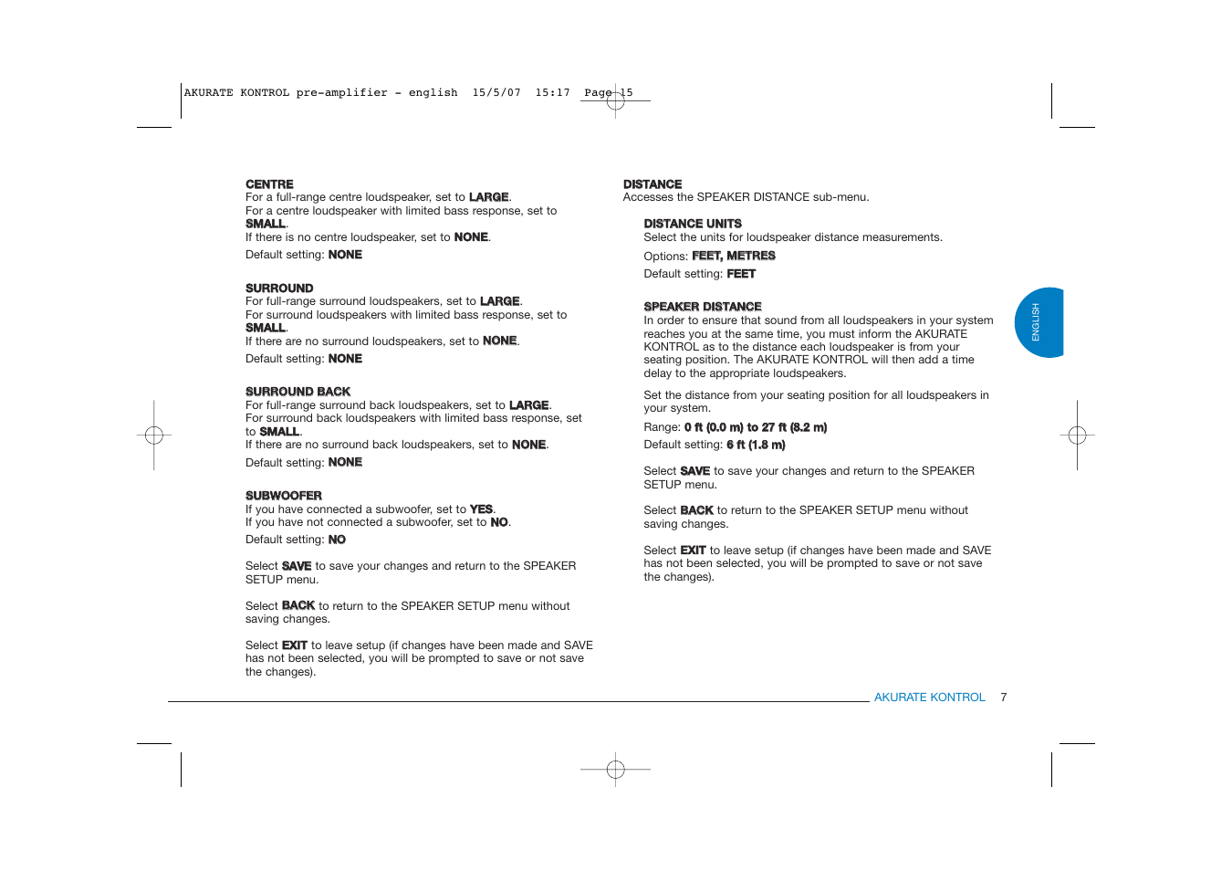 Linn PRE- AMPLIFIER User Manual | Page 15 / 36