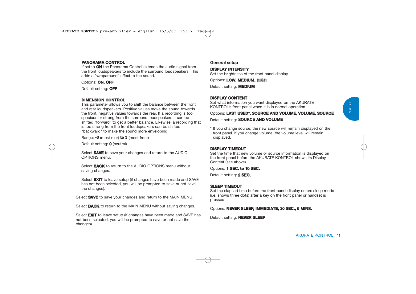 Linn PRE- AMPLIFIER User Manual | Page 19 / 36