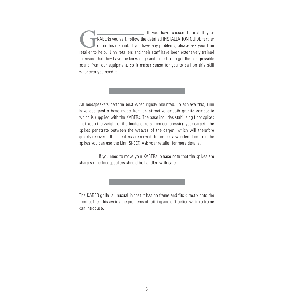 Linn LS500 User Manual | Page 7 / 19