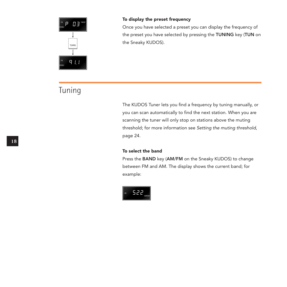 Tuning, P 0 3 | Linn Kudos User Manual | Page 25 / 48