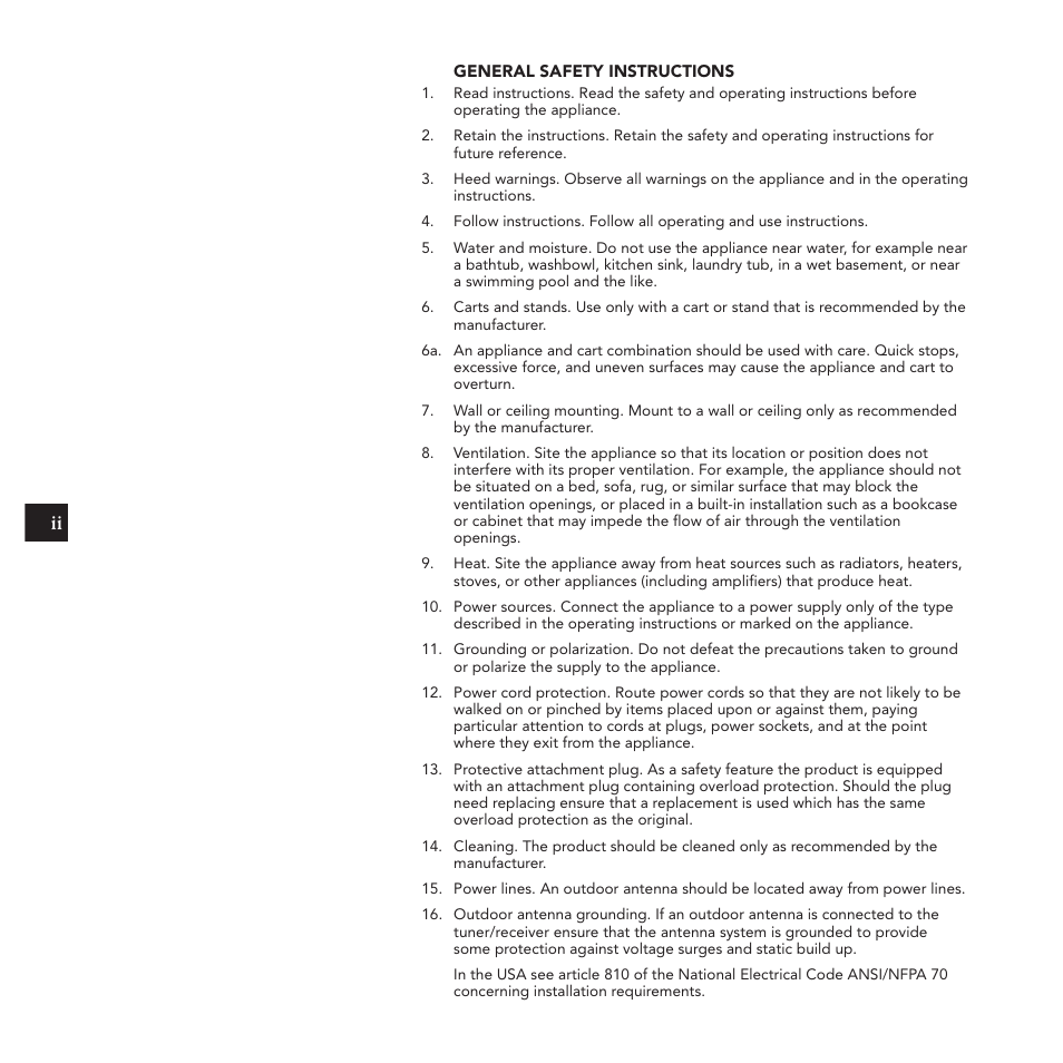 Linn Kudos User Manual | Page 3 / 48