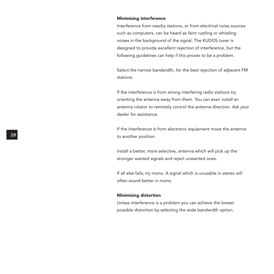 Linn Kudos User Manual | Page 35 / 48