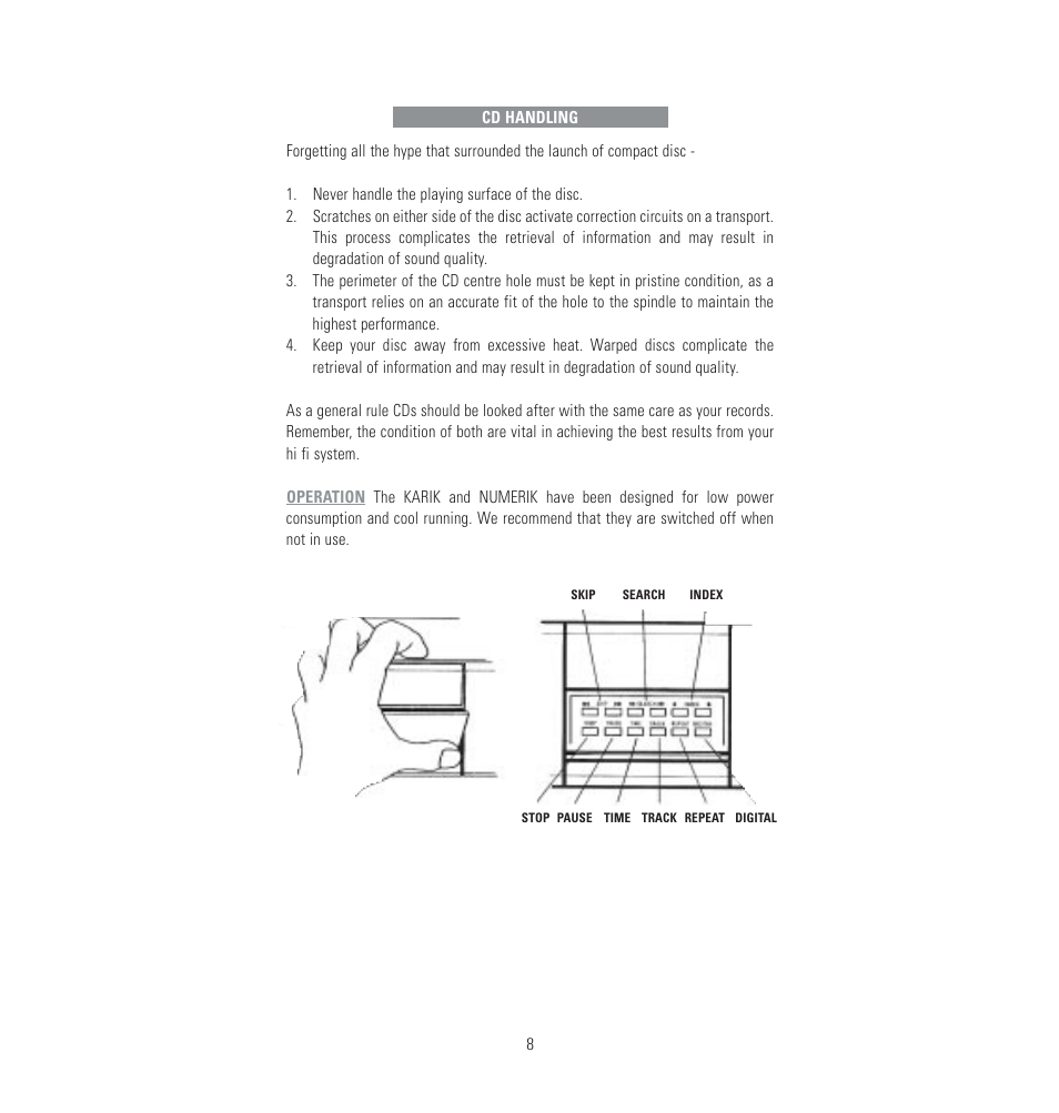 Linn CD Playback System User Manual | Page 14 / 28