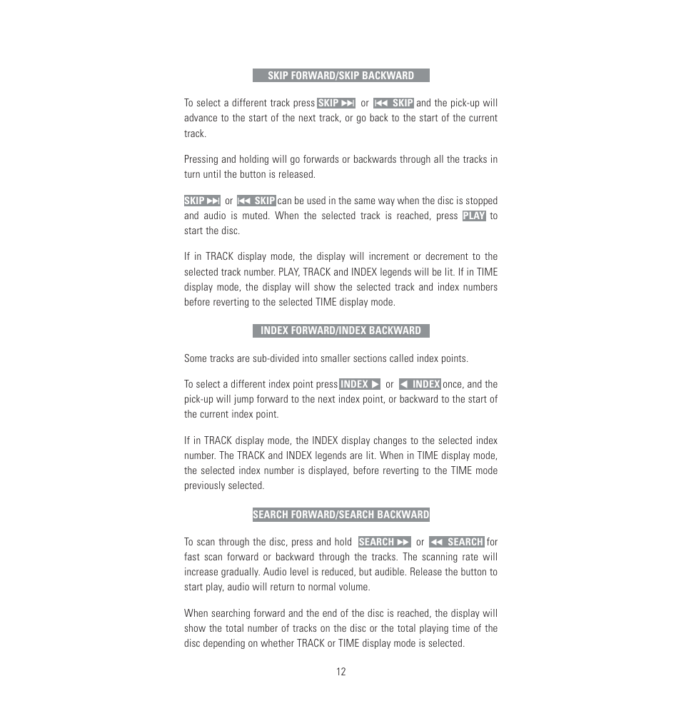 Linn CD Playback System User Manual | Page 18 / 28