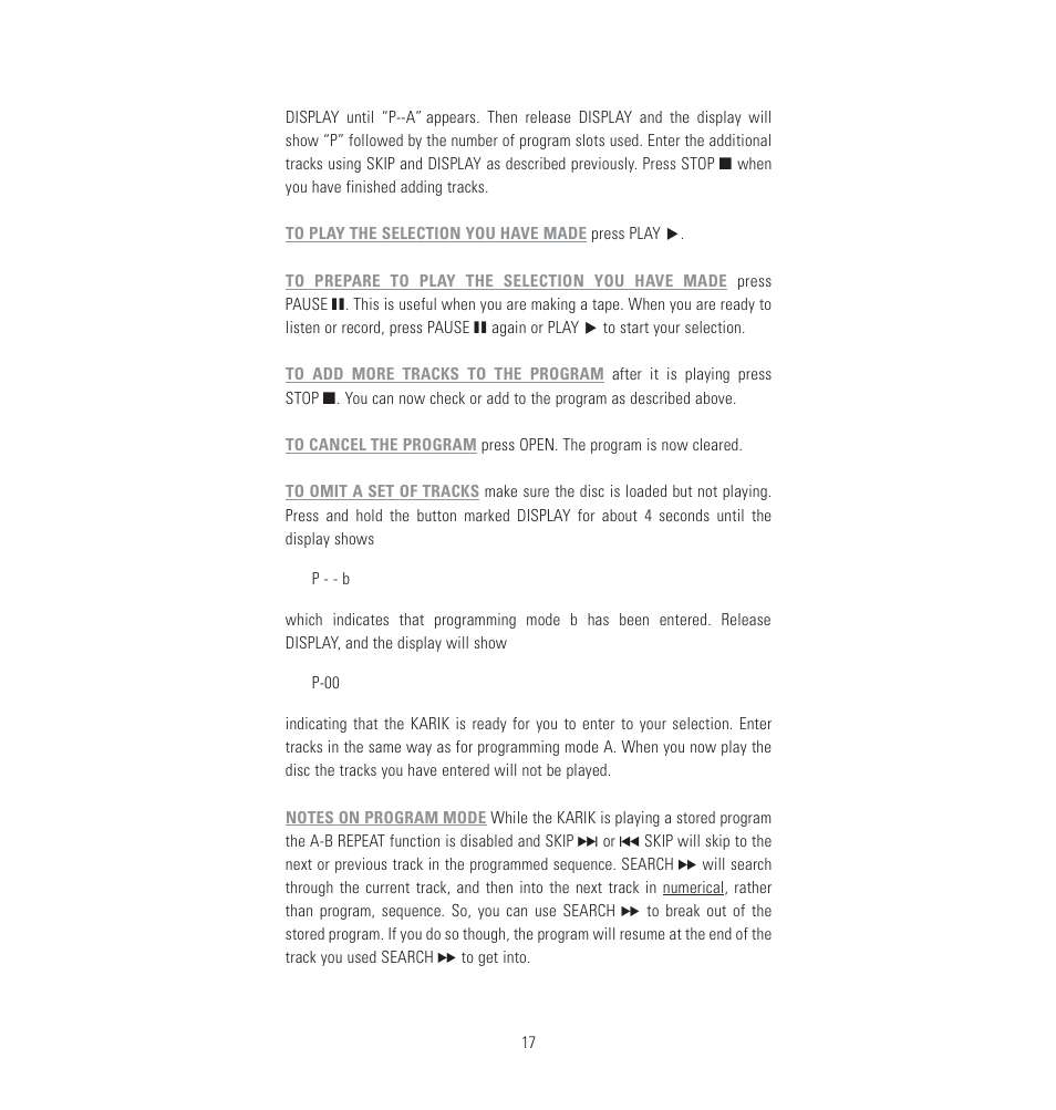 Linn CD Playback System User Manual | Page 23 / 28