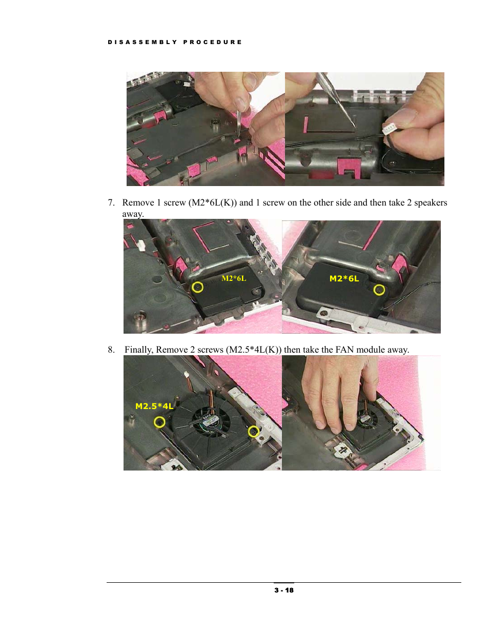 LCD Digital M6000 User Manual | Page 18 / 18