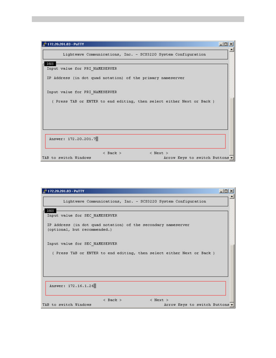 Lightwave Communications SCS3230 User Manual | Page 47 / 97