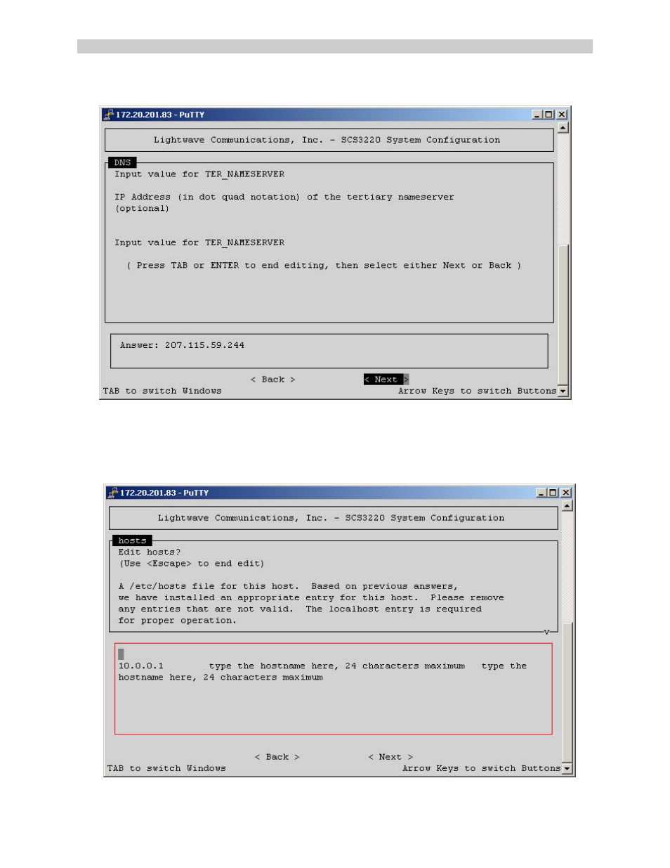 Lightwave Communications SCS3230 User Manual | Page 48 / 97