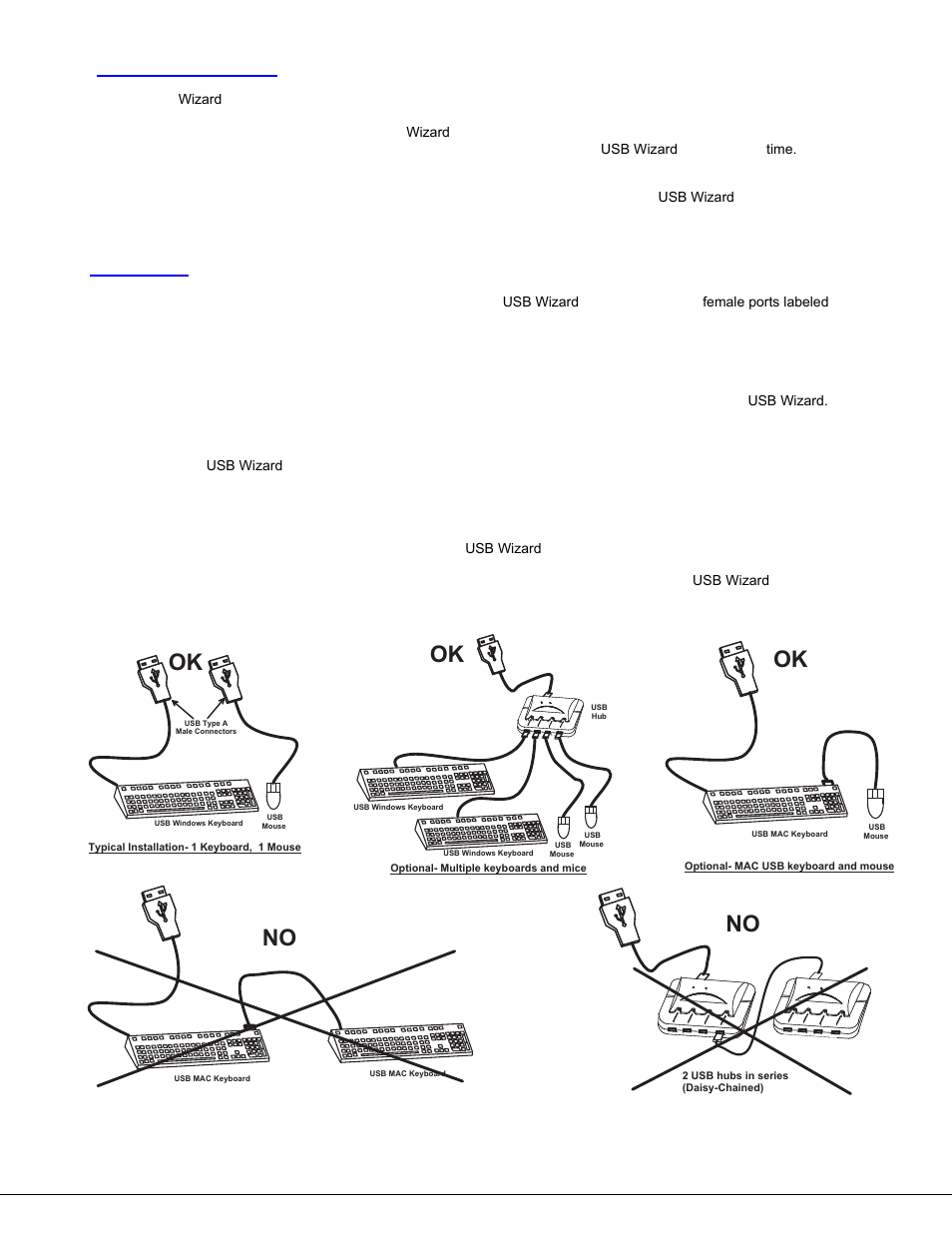 Power-up sequence, Limitations | Lightwave Communications USB-Wizard User Manual | Page 10 / 26