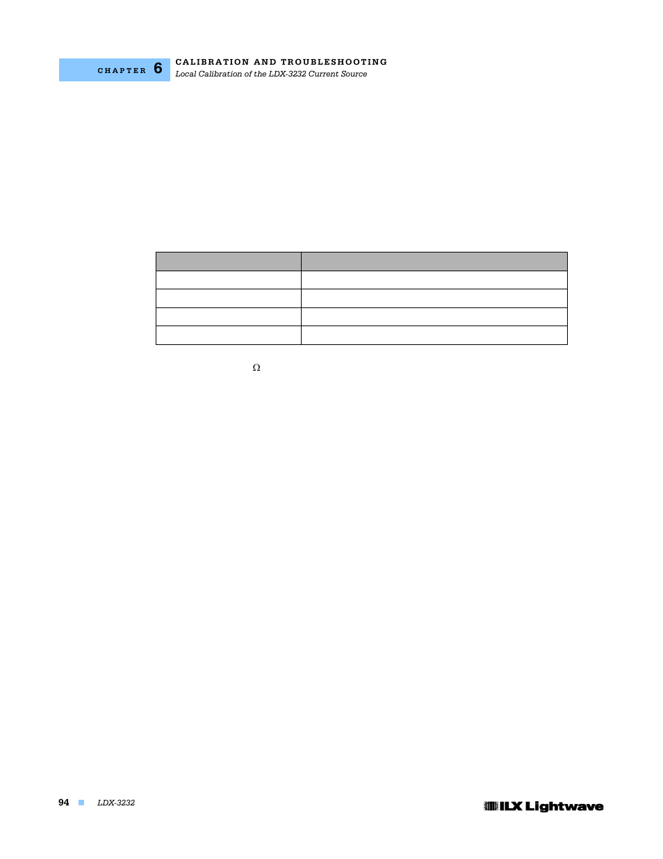 Laser forward voltage measurement calibration | Lightwave Communications LDX-3232 User Manual | Page 110 / 118