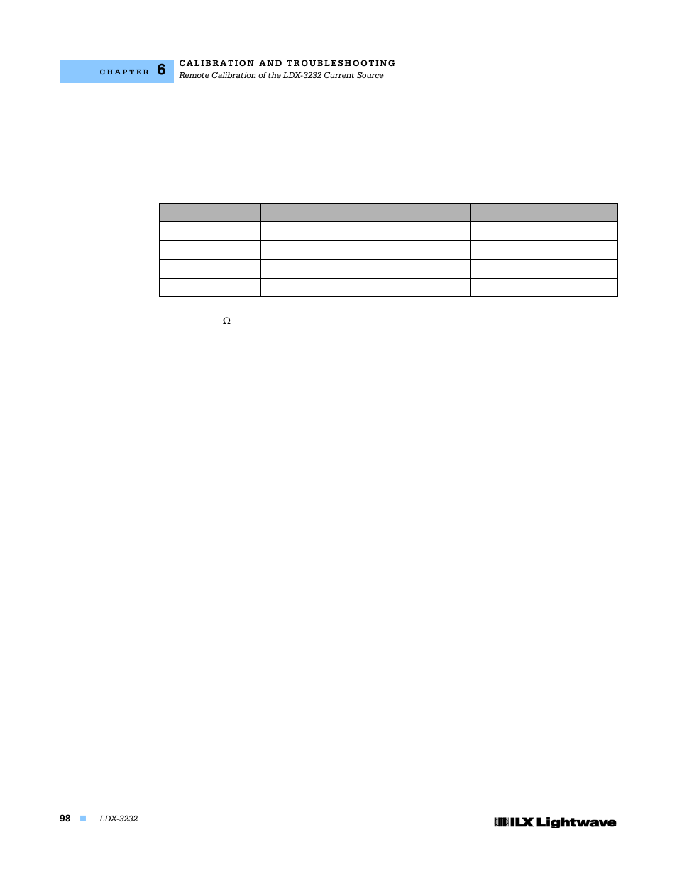 Laser forward voltage measurement calibration | Lightwave Communications LDX-3232 User Manual | Page 114 / 118