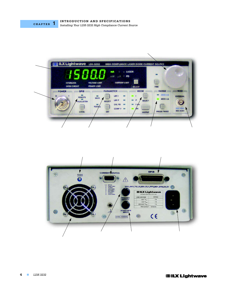 Lightwave Communications LDX-3232 User Manual | Page 20 / 118