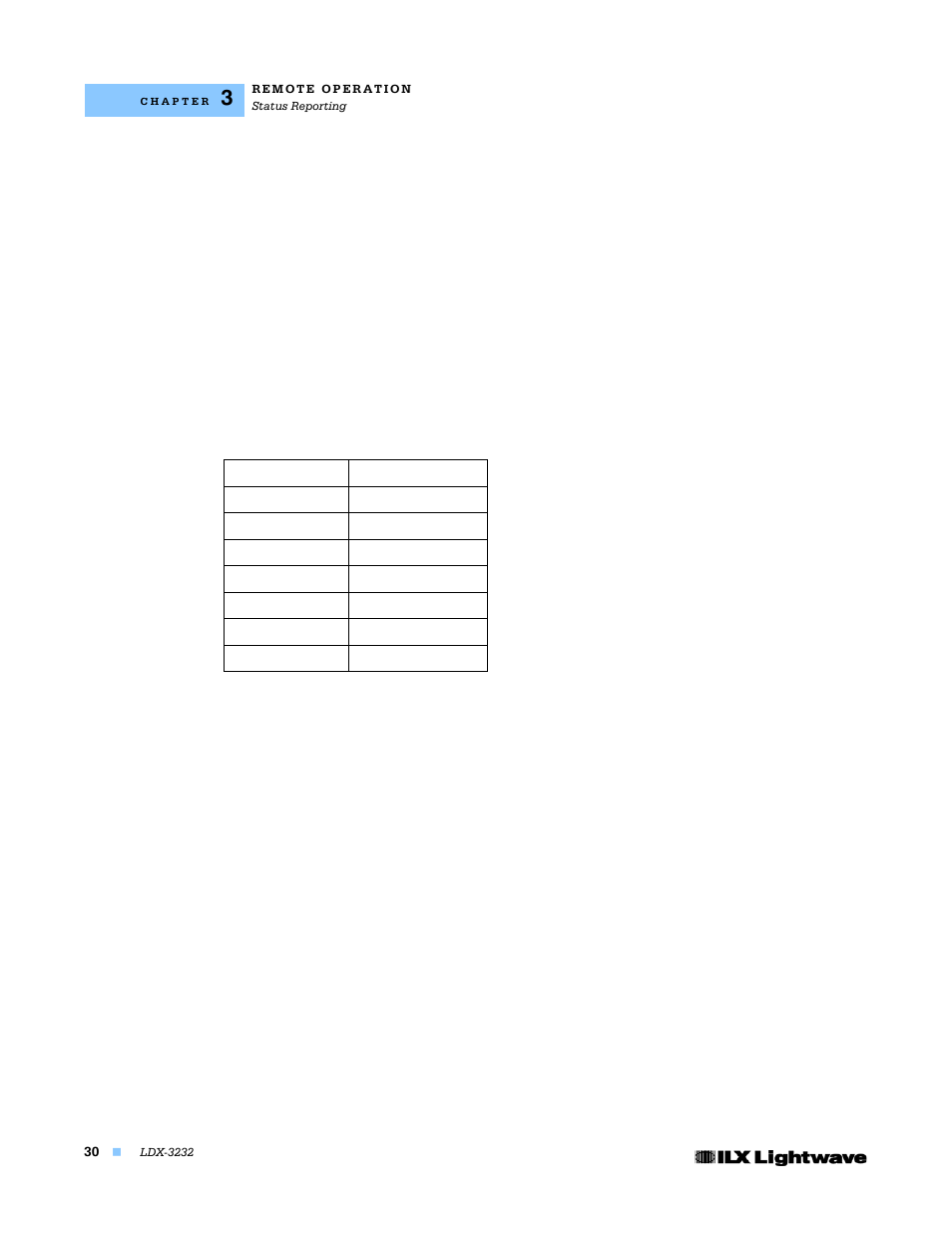 Lightwave Communications LDX-3232 User Manual | Page 46 / 118