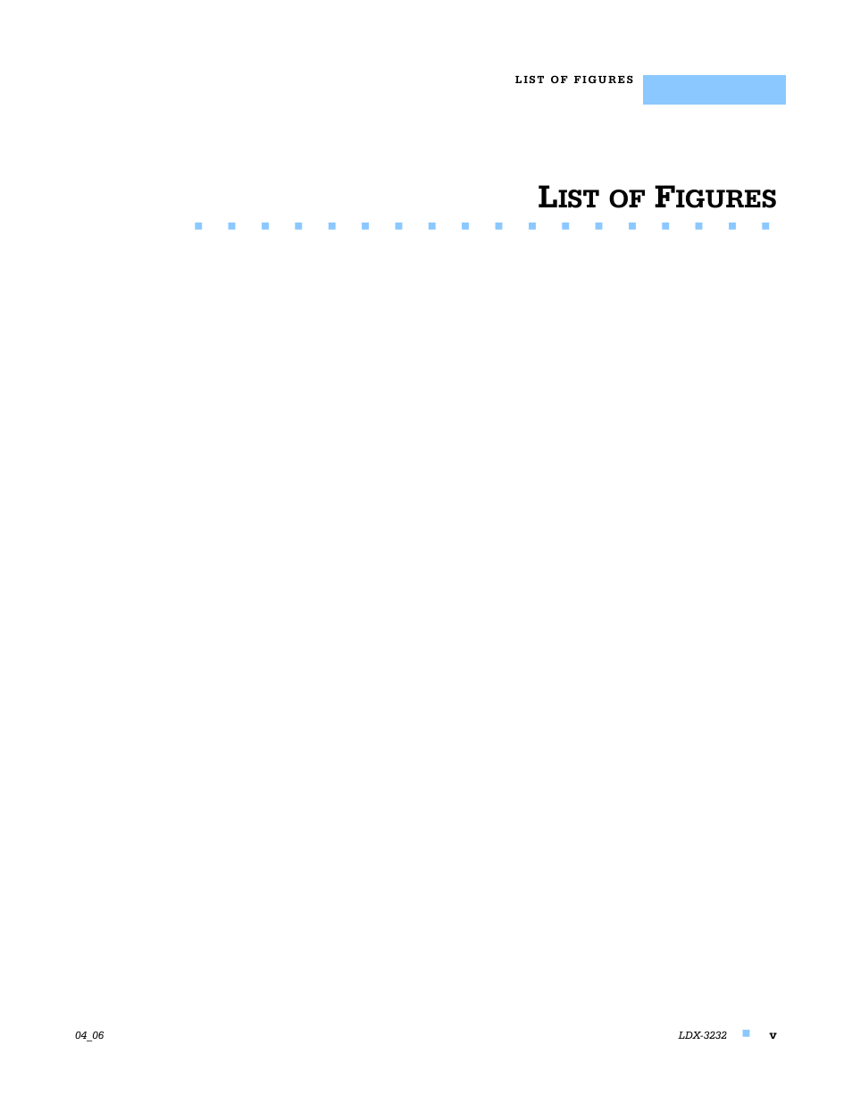 Igures | Lightwave Communications LDX-3232 User Manual | Page 7 / 118