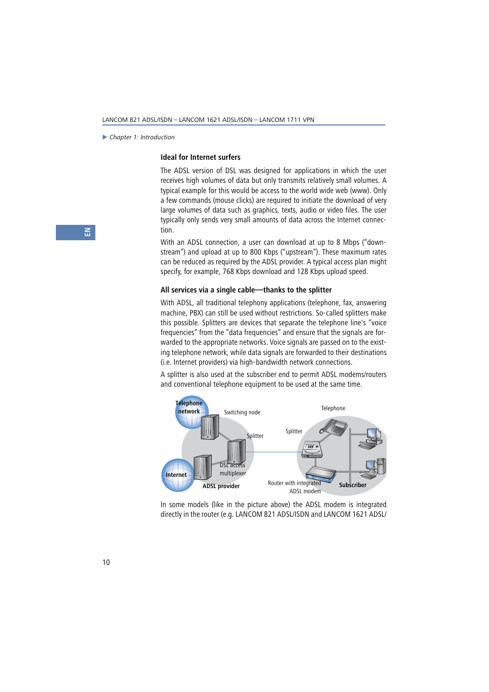 Lancom Systems 821 User Manual | Page 10 / 82