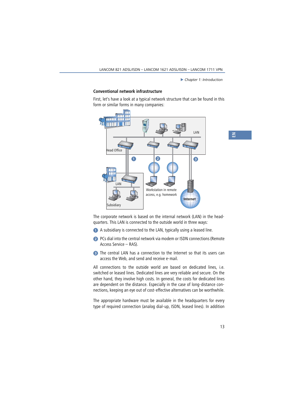 Lancom Systems 821 User Manual | Page 13 / 82