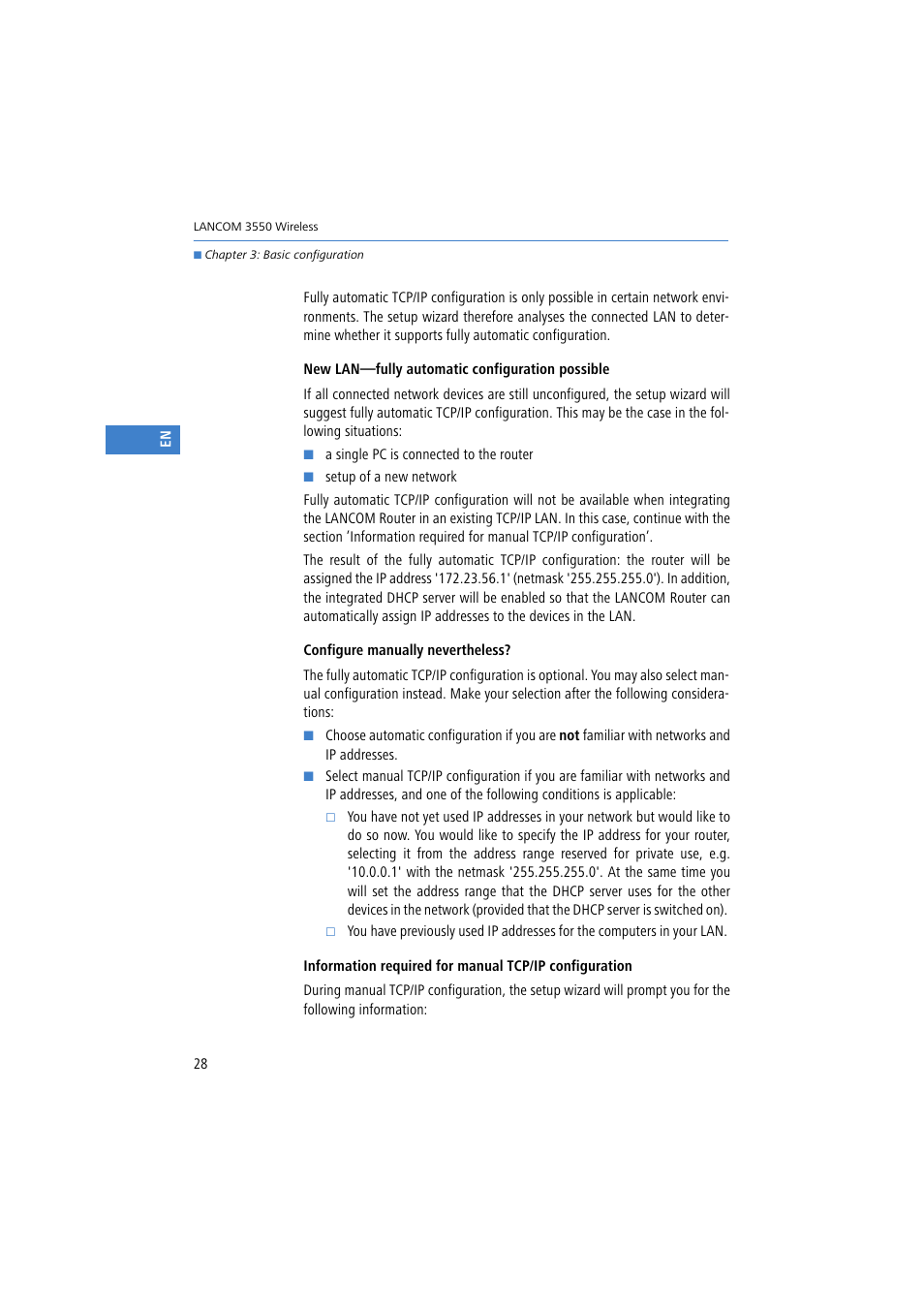 Lancom Systems 3550 User Manual | Page 28 / 81
