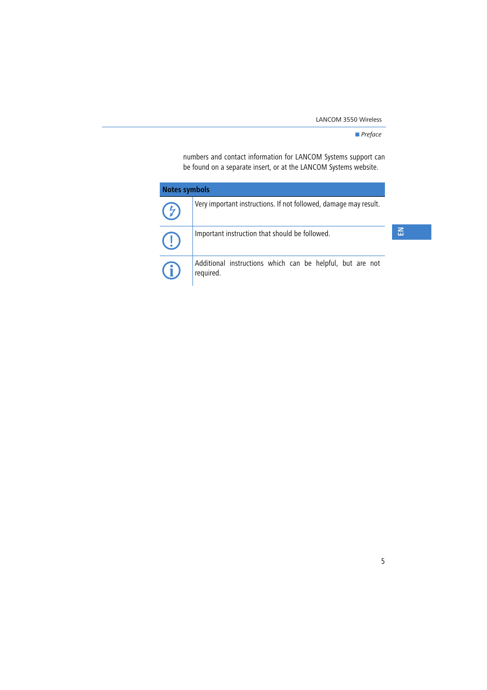 Lancom Systems 3550 User Manual | Page 5 / 81