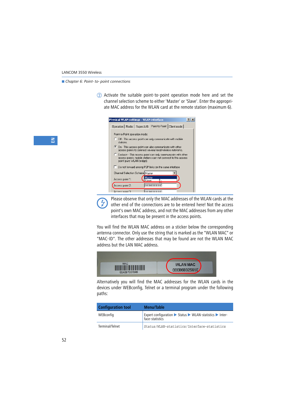 Lancom Systems 3550 User Manual | Page 52 / 81