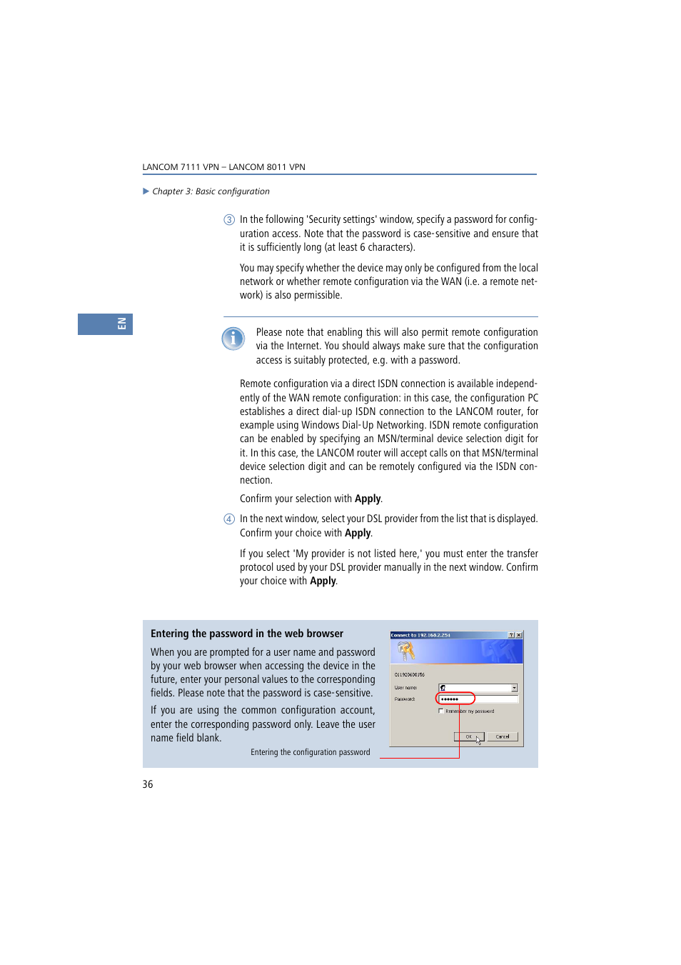 Lancom Systems 7111 VPN User Manual | Page 36 / 77