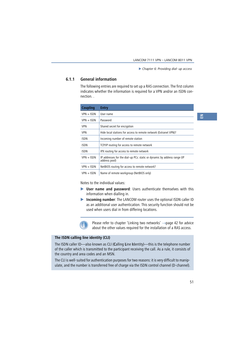1 general information | Lancom Systems 7111 VPN User Manual | Page 51 / 77