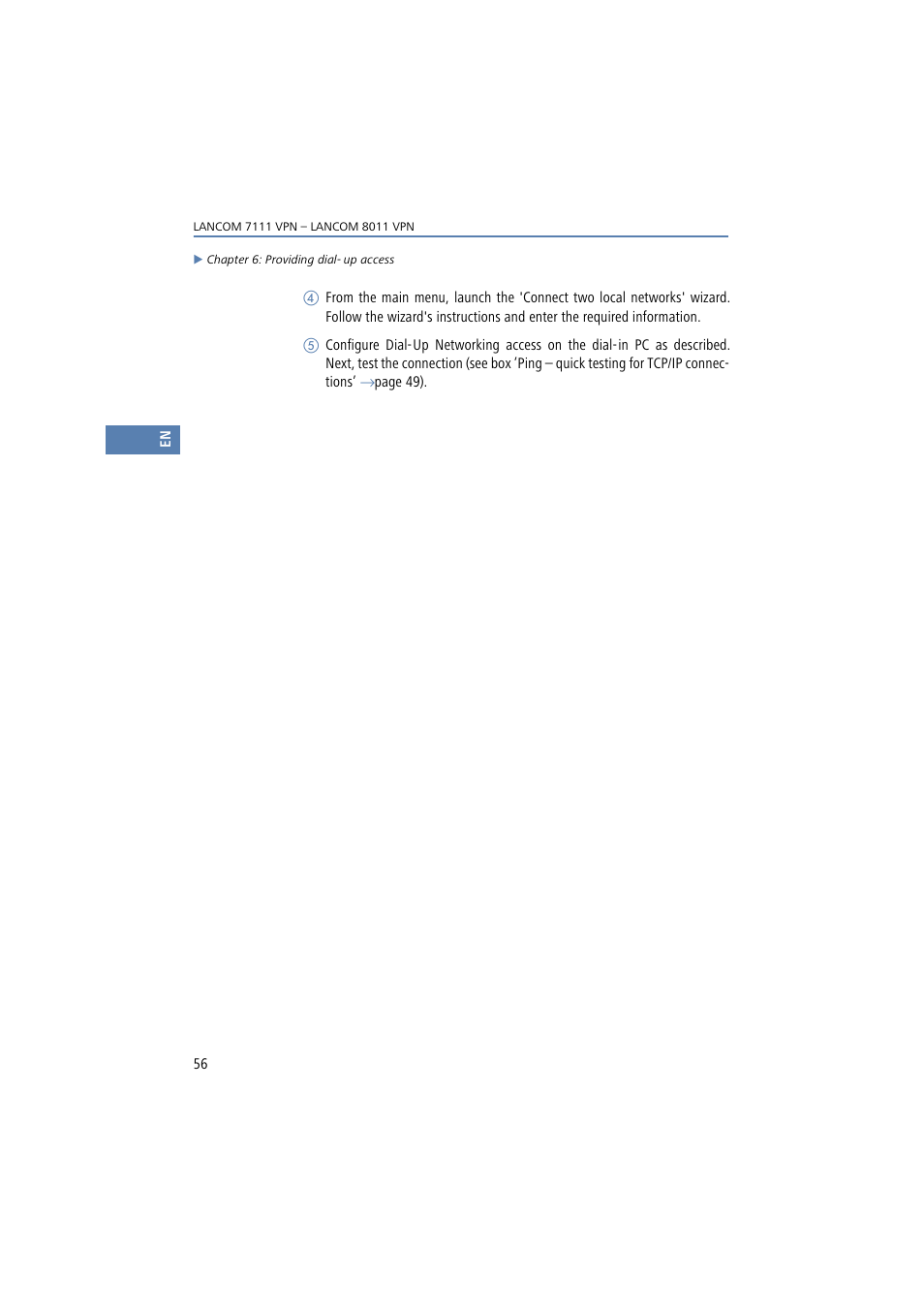Lancom Systems 7111 VPN User Manual | Page 56 / 77