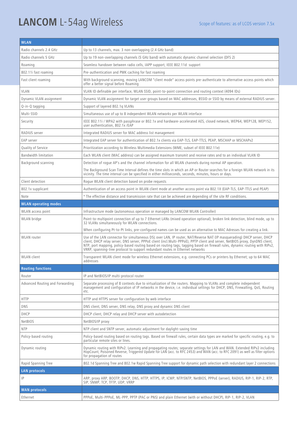 Lancom l-54ag wireless | Lancom Systems L-54AG User Manual | Page 4 / 6