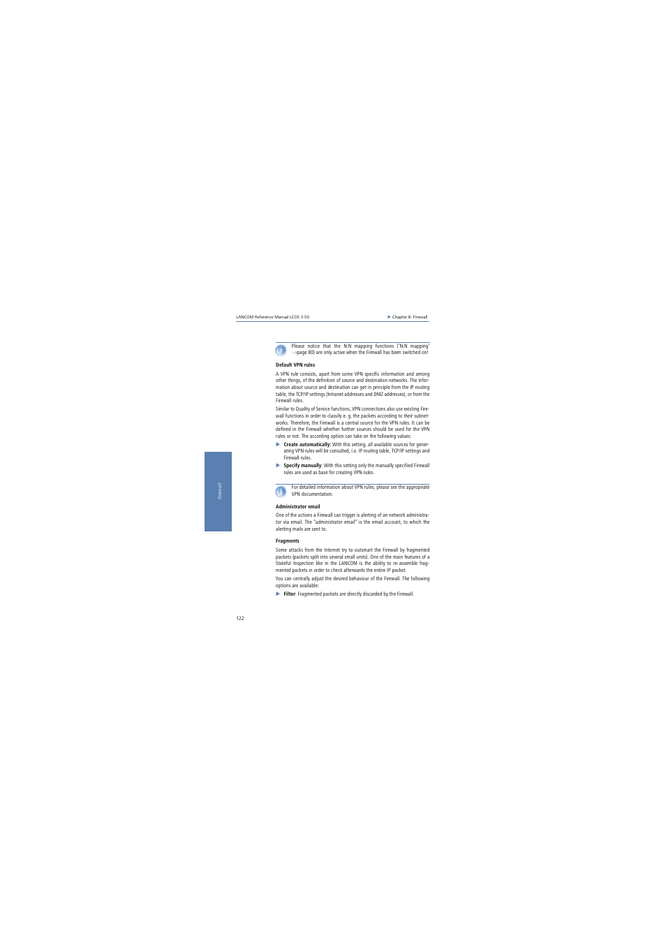 Lancom Systems LCOS 3.50 User Manual | Page 122 / 346