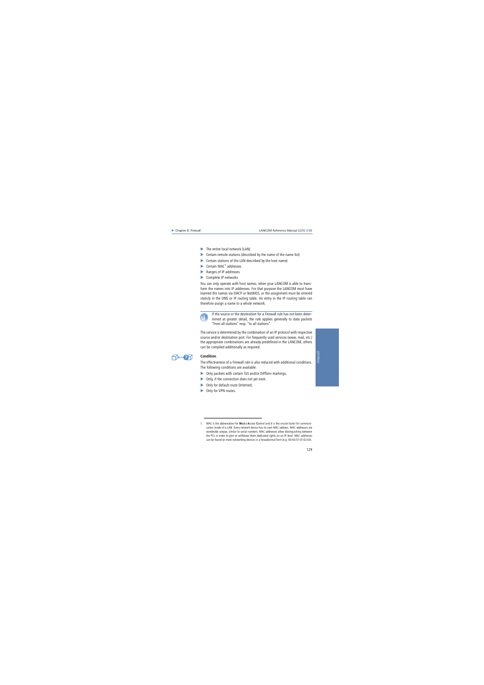Lancom Systems LCOS 3.50 User Manual | Page 129 / 346