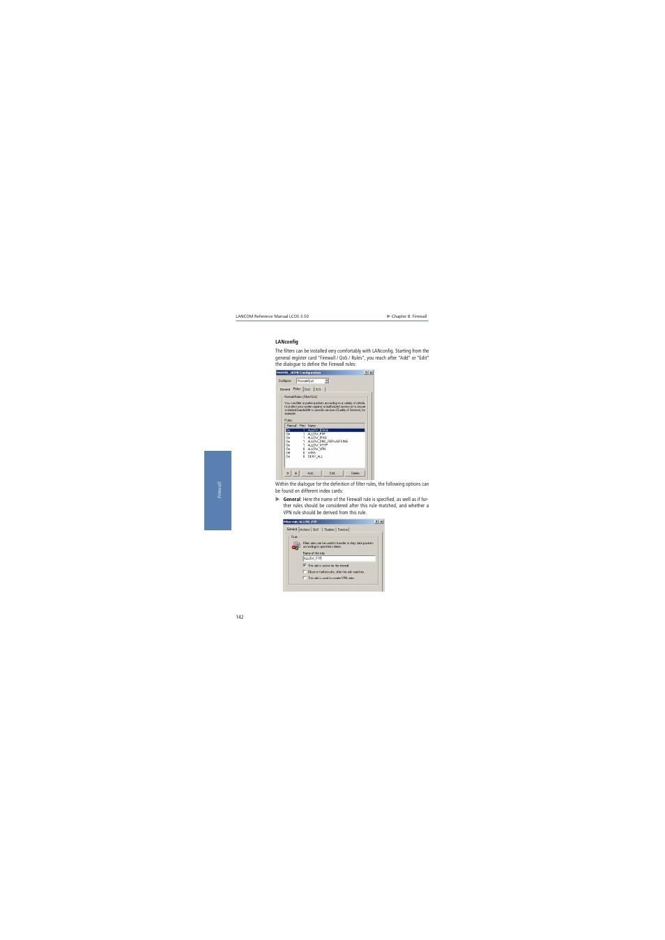 Lancom Systems LCOS 3.50 User Manual | Page 142 / 346