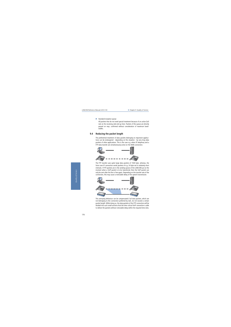 4 reducing the packet length | Lancom Systems LCOS 3.50 User Manual | Page 176 / 346