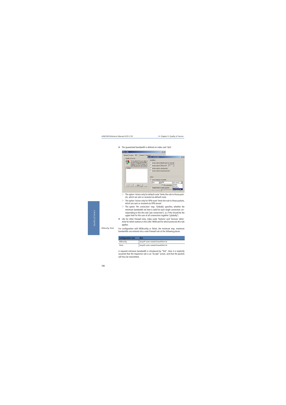 Lancom Systems LCOS 3.50 User Manual | Page 186 / 346