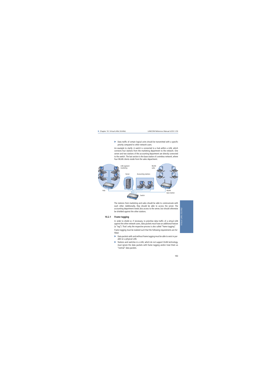 1 frame tagging | Lancom Systems LCOS 3.50 User Manual | Page 193 / 346