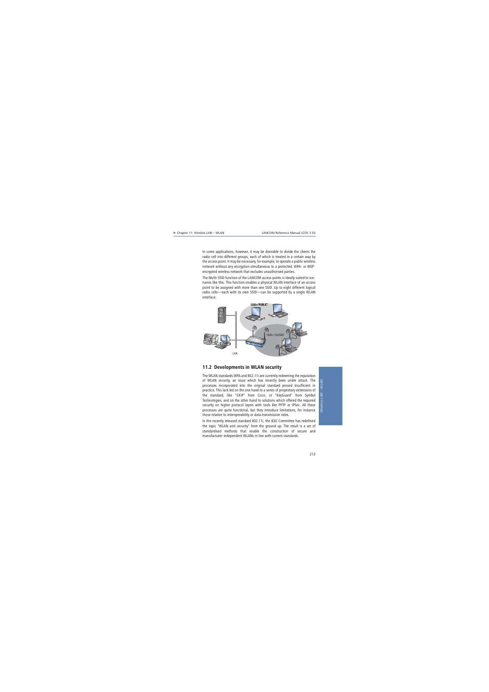 2 developments in wlan security | Lancom Systems LCOS 3.50 User Manual | Page 213 / 346