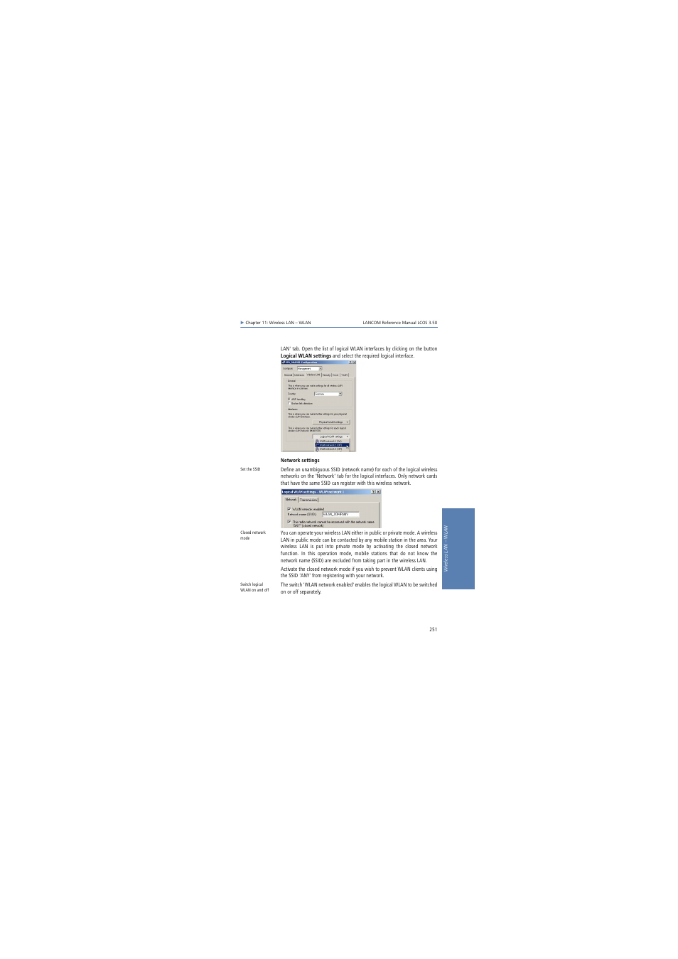 Lancom Systems LCOS 3.50 User Manual | Page 251 / 346