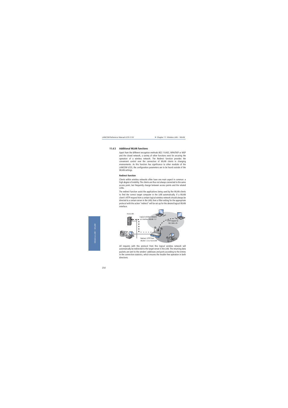 5 additional wlan functions | Lancom Systems LCOS 3.50 User Manual | Page 254 / 346