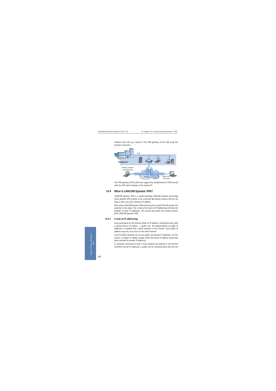4 what is lancom dynamic vpn, 1 a look at ip addressing | Lancom Systems LCOS 3.50 User Manual | Page 300 / 346