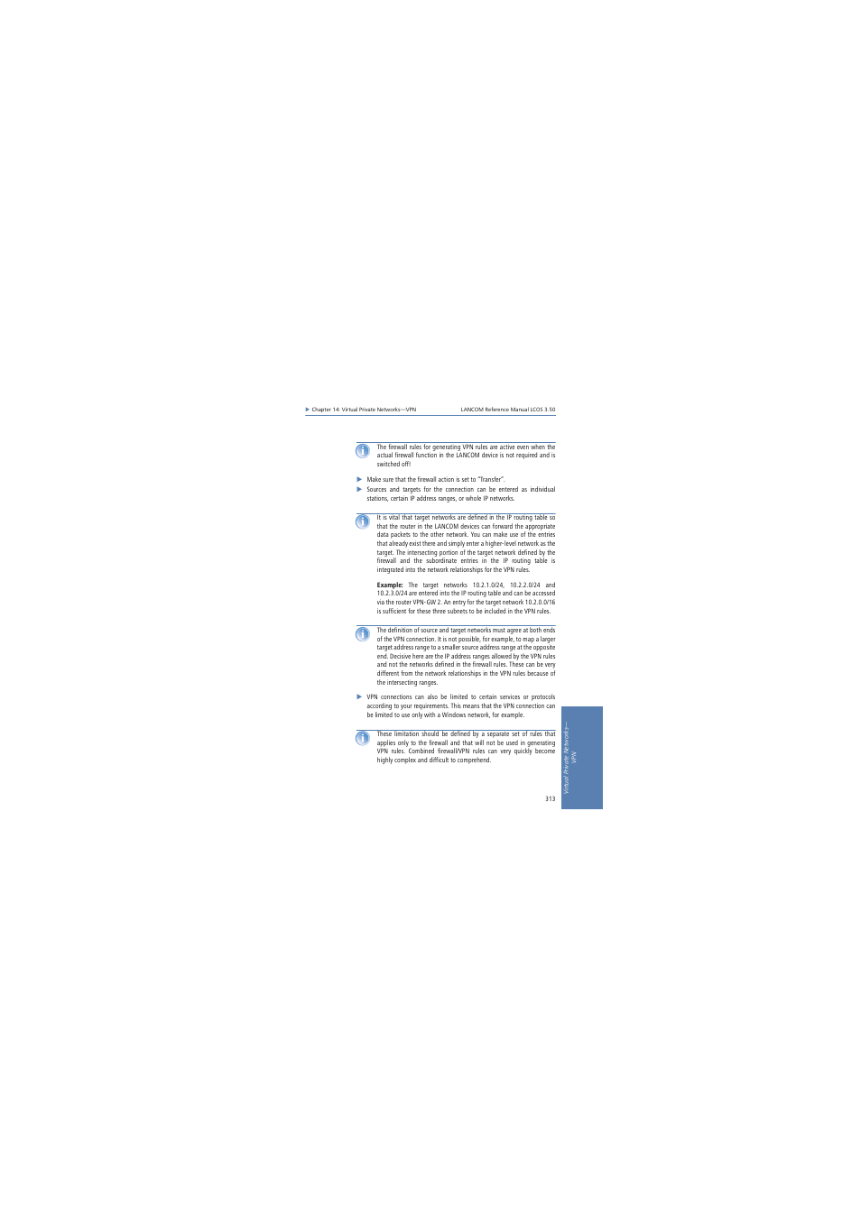 Lancom Systems LCOS 3.50 User Manual | Page 313 / 346