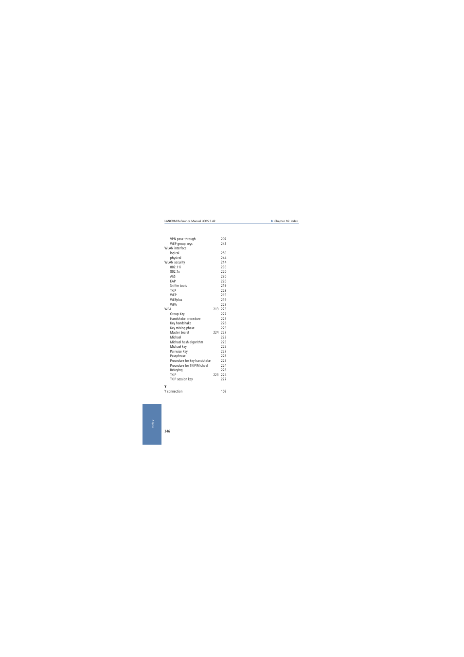 Lancom Systems LCOS 3.50 User Manual | Page 346 / 346
